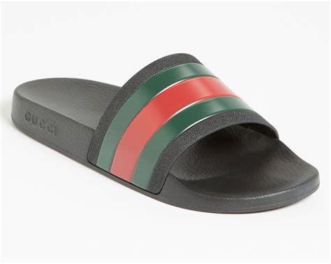 fake gucci shoes slides|gucci knockoff slides for men.